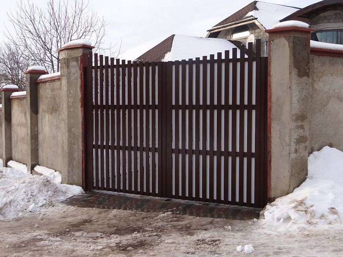 Ворота на участок Ворота на участок